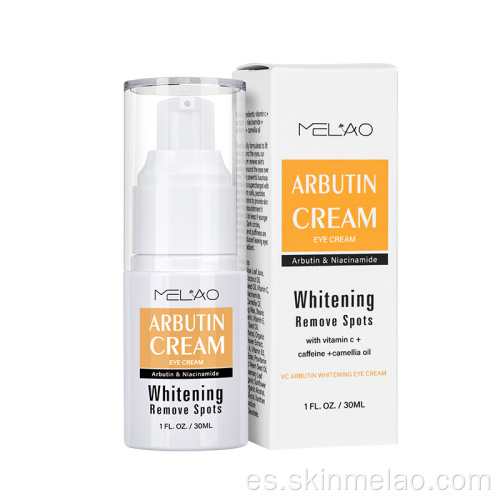 Crema de ojos de blanqueamiento de arbutin de vC anti -envejecimiento